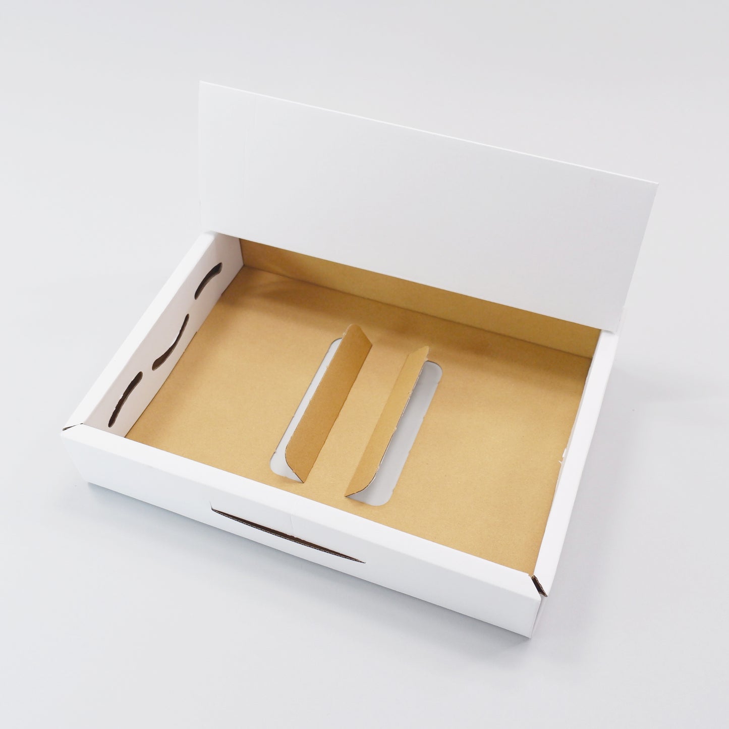 いちご用パック　いちごハンモックトレーの専用　化粧箱　白