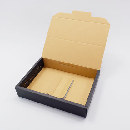 いちご用パック　いちごハンモックトレーの専用　化粧箱　黒